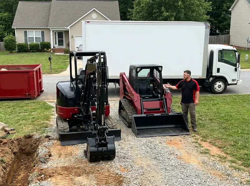 Site Prep and Trenching Equipment Rentals in Greensboro, NC