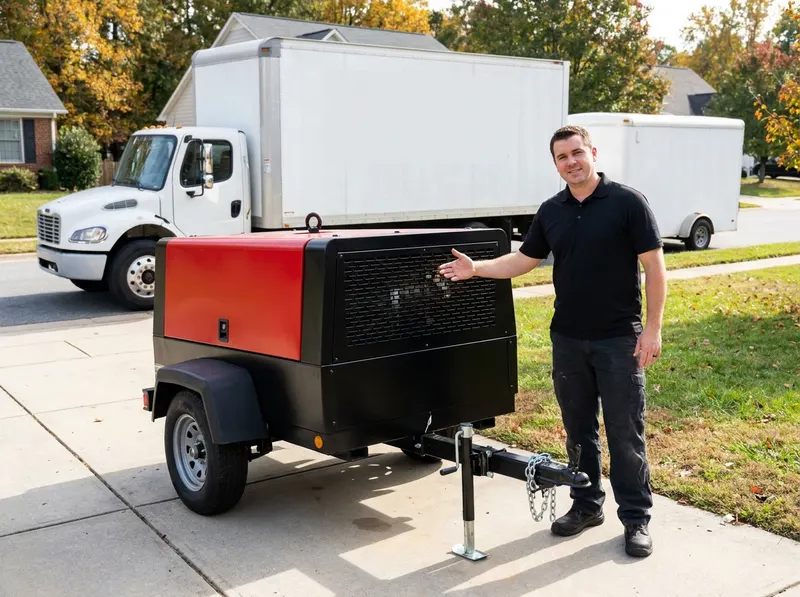 Towable Air Compressor Rentals in Greensboro, NC